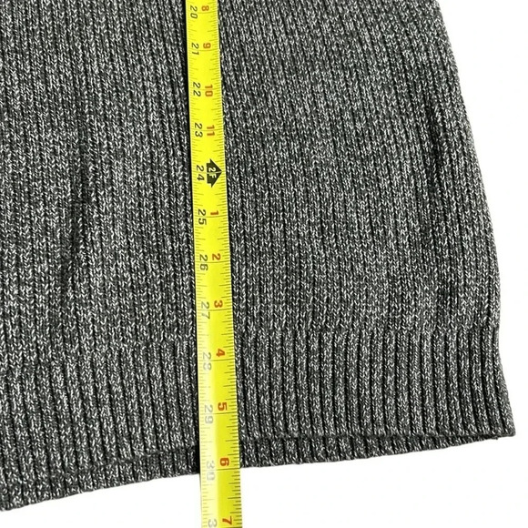 Bass & Co. sweater ,NWT,men large, grey crew neck chunky knit pullover - Picture 5 of 9